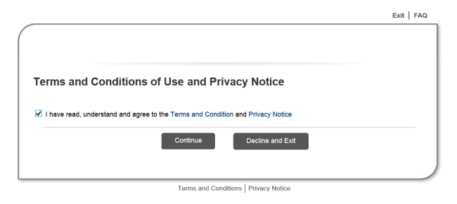 Terms and Conditions of Use and Privacy Notice